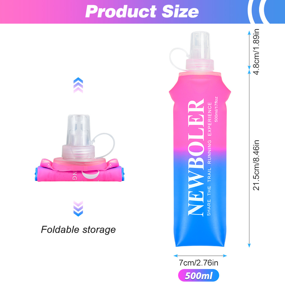 NEWBOLER bouteille d'eau plian - Collapsible Water Bottle avis et prix