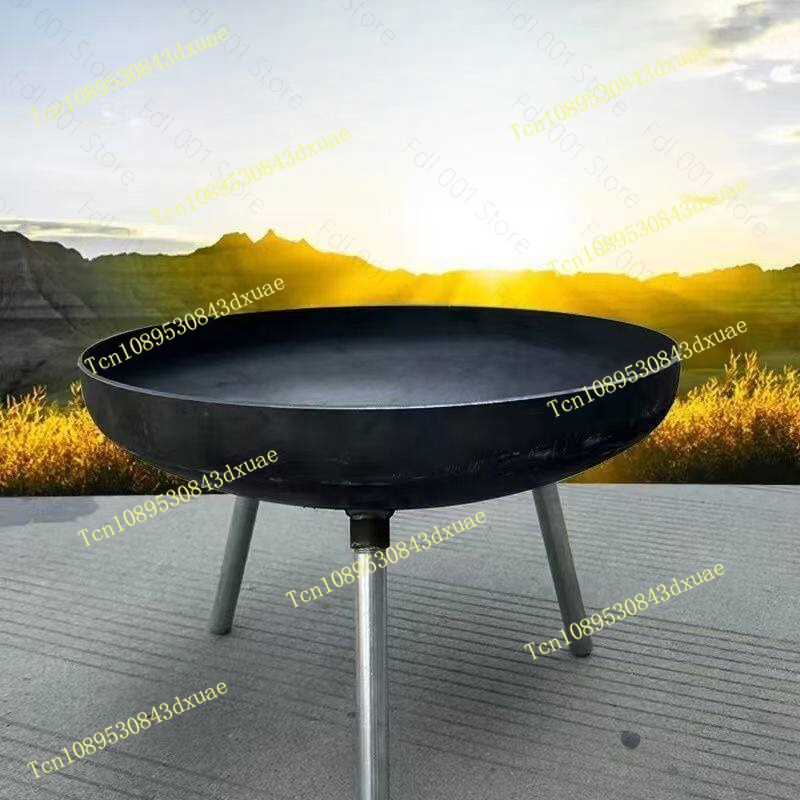 Brasero en fonte de 80 cm, gra - Outdoor Camping Fire avis et prix