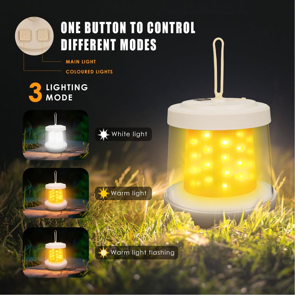 Lanterne de camping et guirlan - Outdoor Camping Lights String avis et prix
