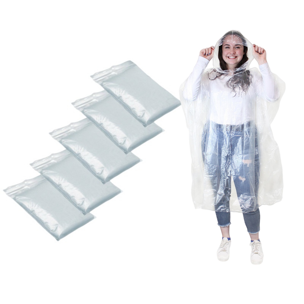 Poncho Imperméable Transparent - Camping Rain Poncho avis et prix