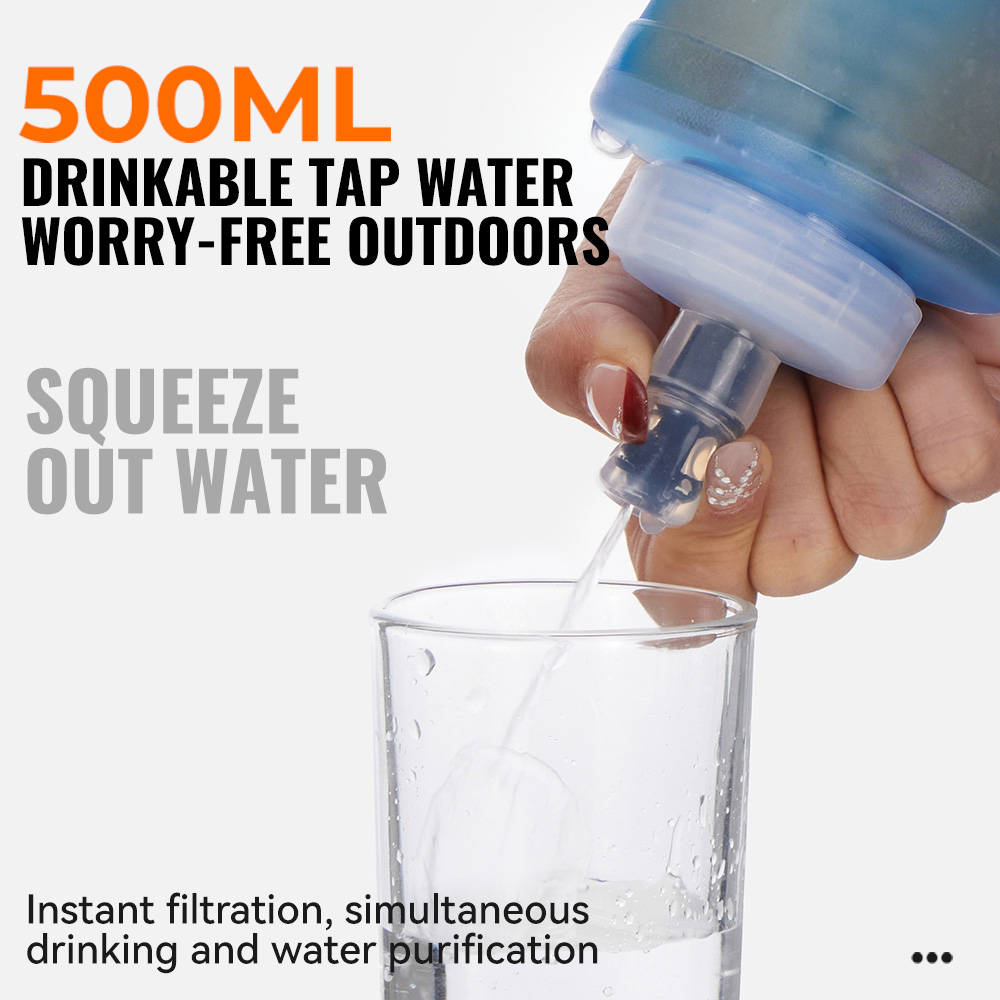 Bouteille d'eau filtrante WREL - Collapsible Water Bottle avis et prix