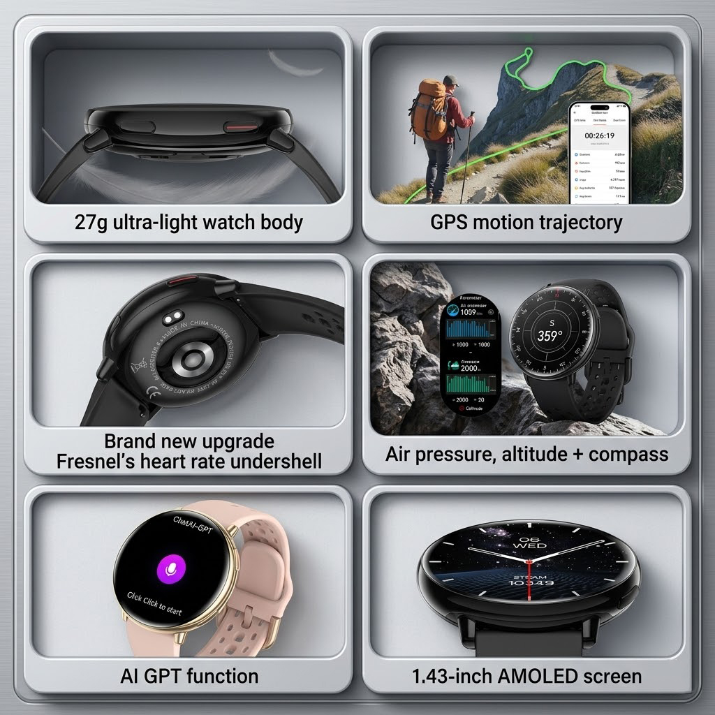 Montre connectée HD21, écran A - Outdoor Camping Japan avis et prix