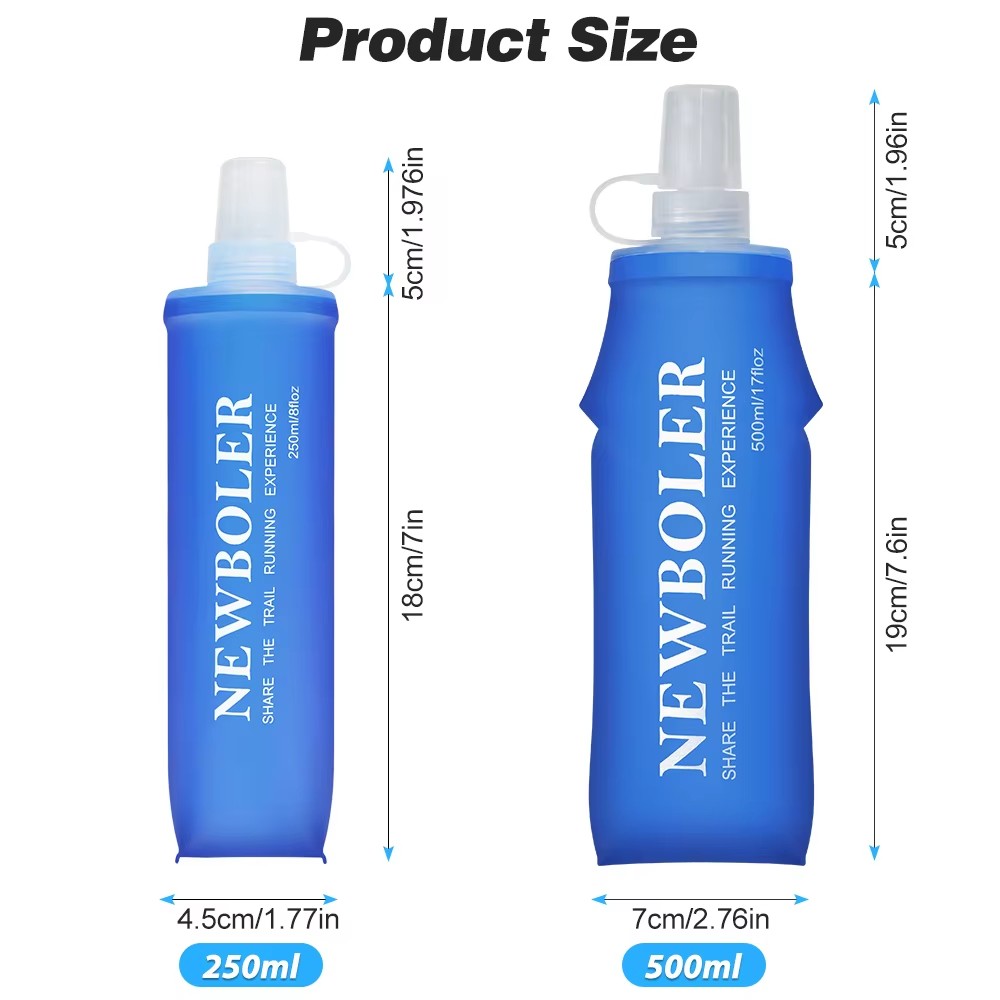 NEWBOLER 250 ml/500 ml extérie - Collapsible Water Bottle avis et prix