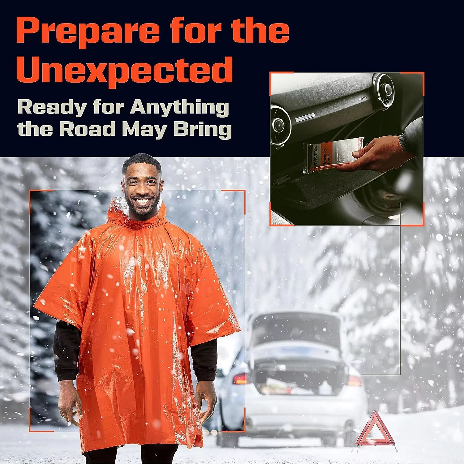Poncho de pluie d'urgence, cou - Camping Rain Poncho avis et prix