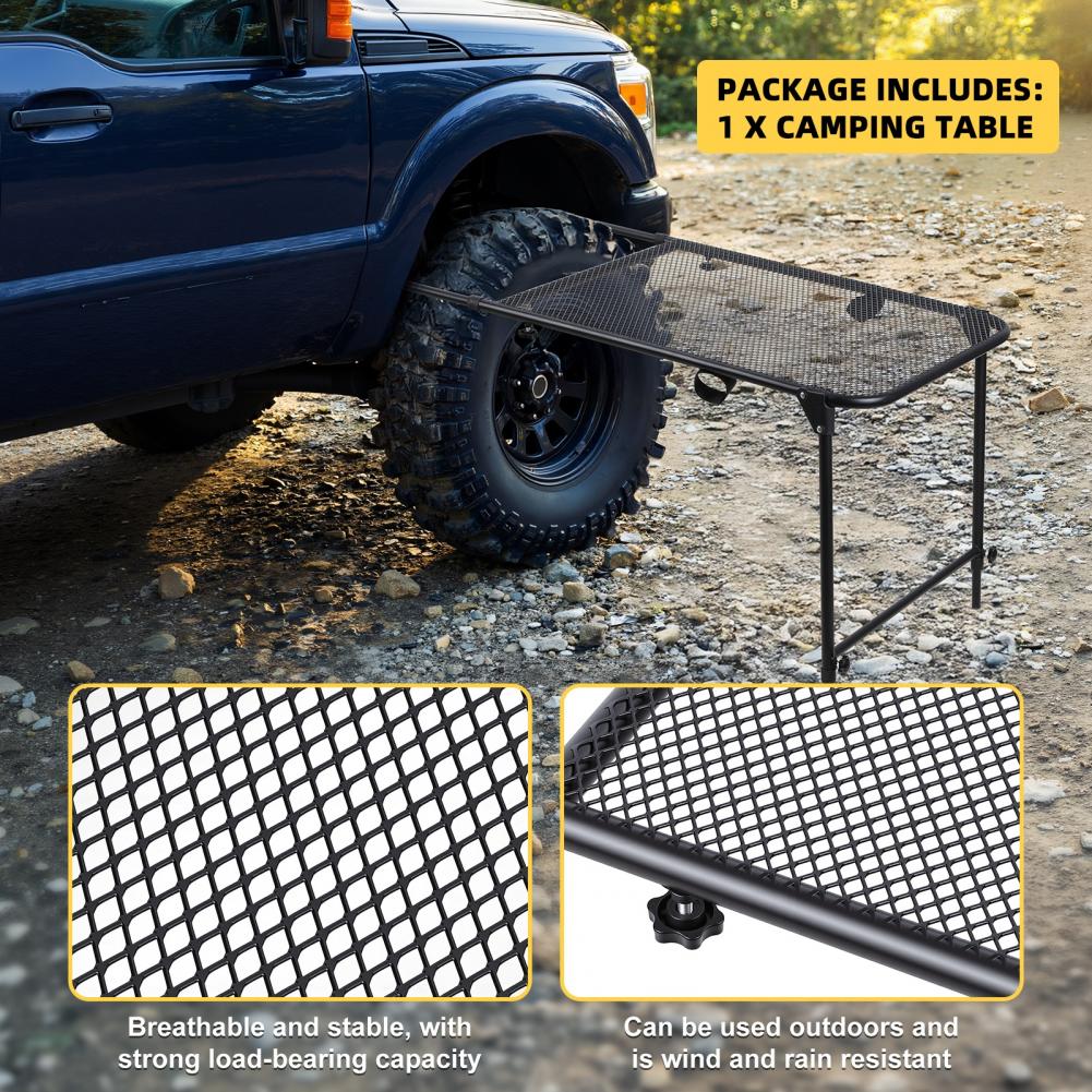 Table de camping à fixer sur l - Outdoor Camping Cooking Table avis et prix